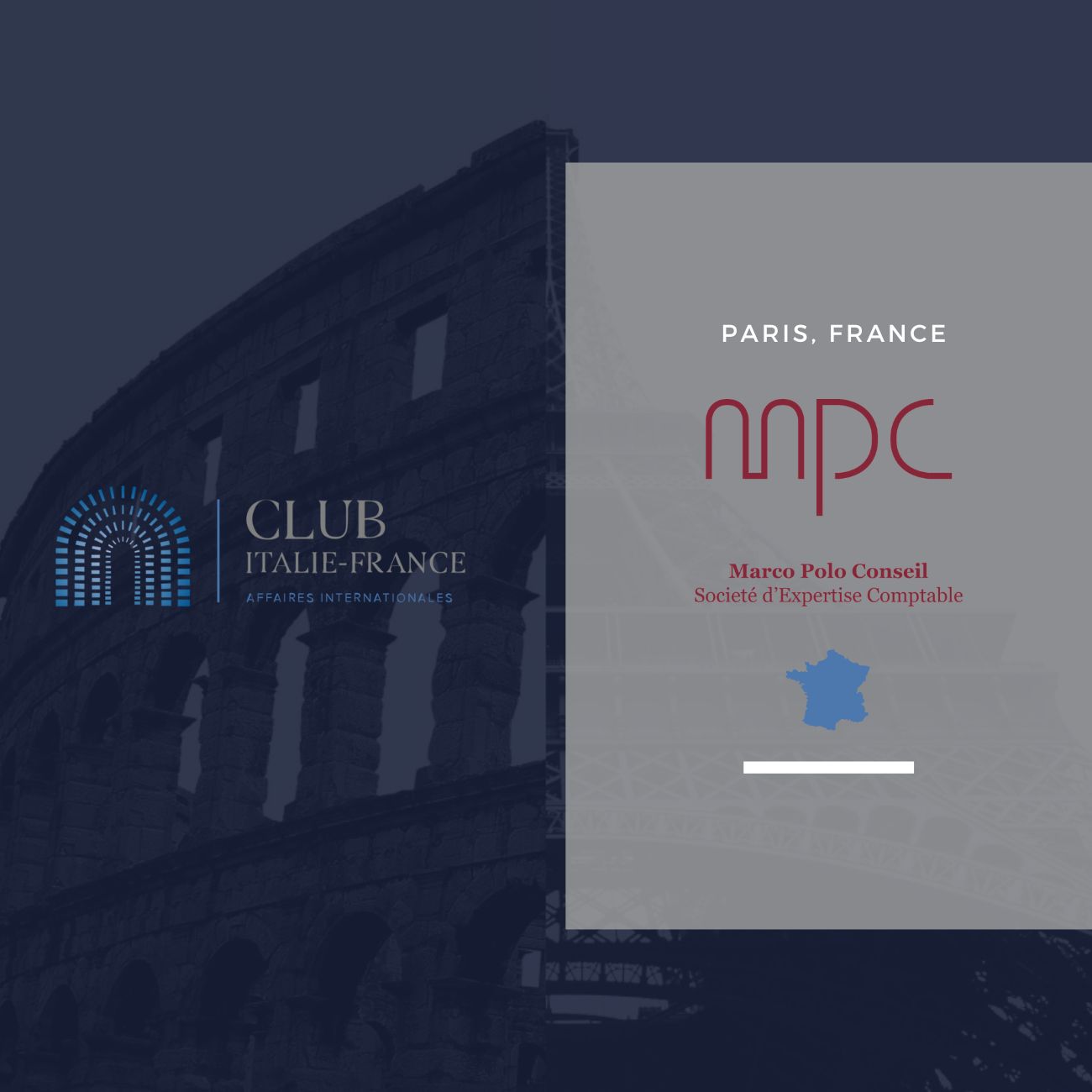 Partner Club Italie-France - Marco Polo Conseil